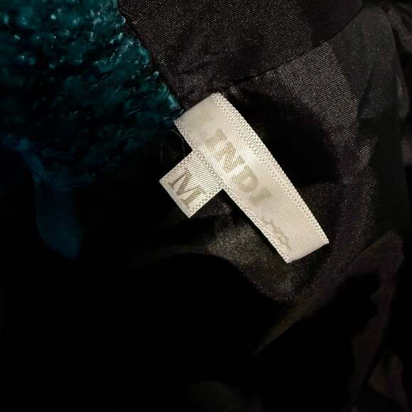 LINDI Teal Textured Art Jacket | Lagenlook Boutique Coat - Picture 8 of 10